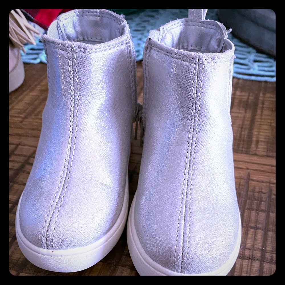 Carter Silver Boots